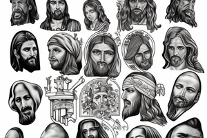 Jesus tattoo idea