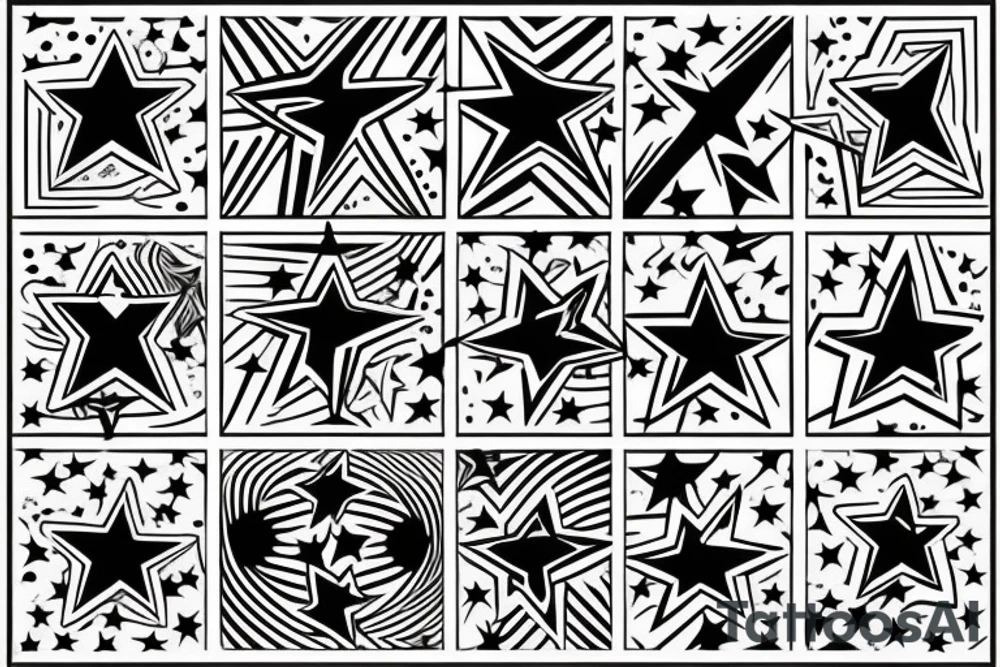 A shooting star, our first night together 8th August 2020 tattoo idea