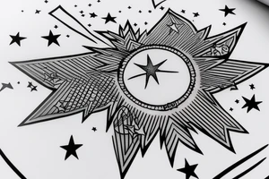 A shooting star, our first night together 8th August 2020 tattoo idea