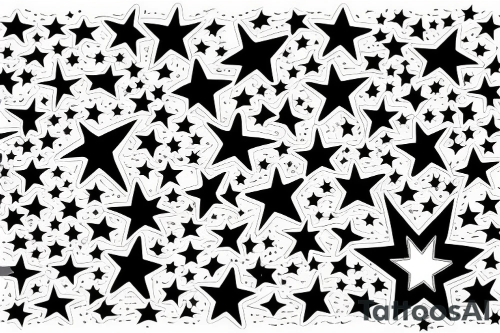 A shooting star, our first night together 8th August 2020 tattoo idea