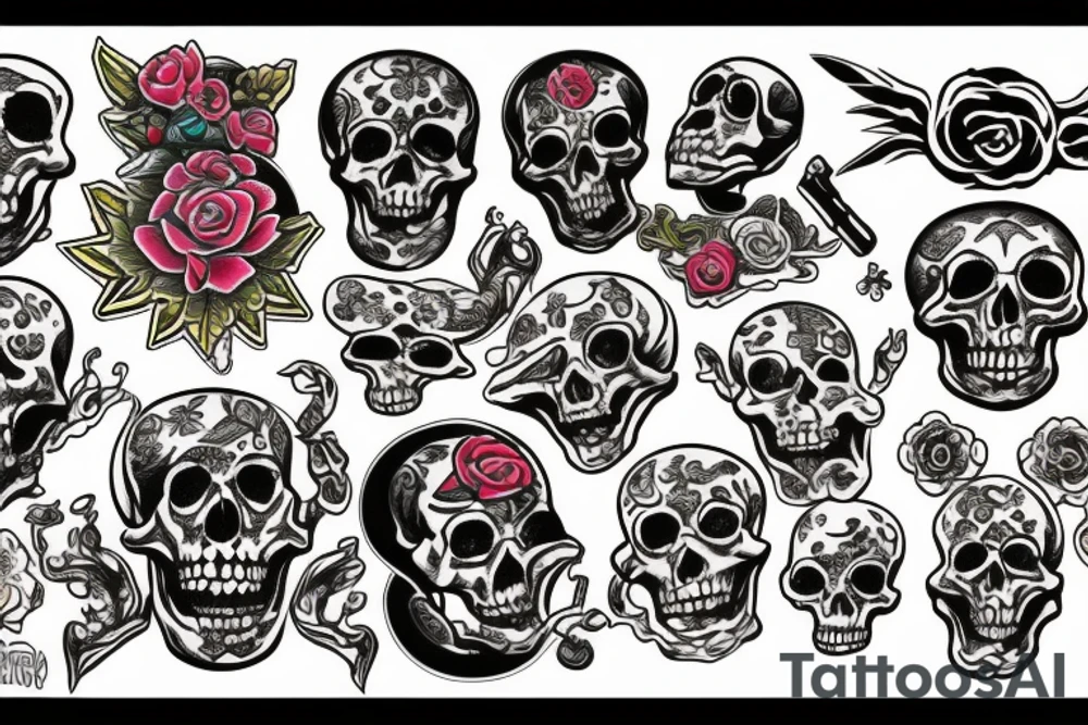 The last hand momento mori tattoo idea