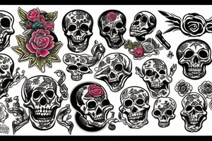 The last hand momento mori tattoo idea
