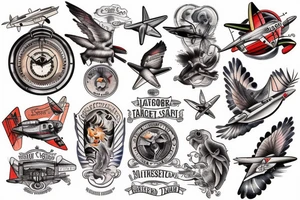 Aviation tattoo idea