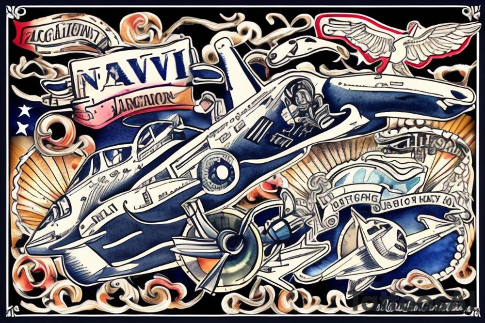 Naval aviation tattoo idea
