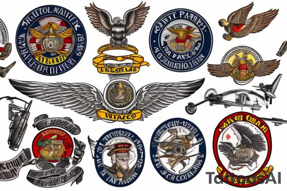 USMC aviation tattoo idea