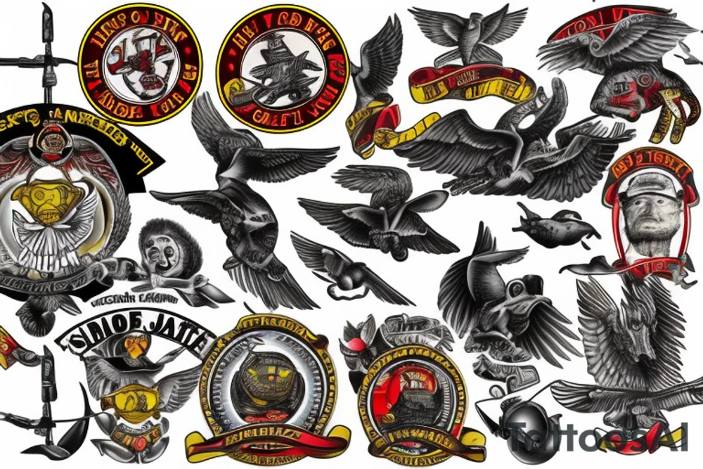 USMC aviation tattoo idea