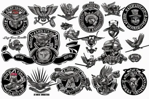 USMC helicopter tattoo idea