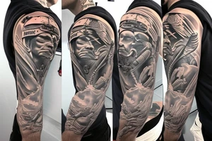 USMC helicopter tattoo idea