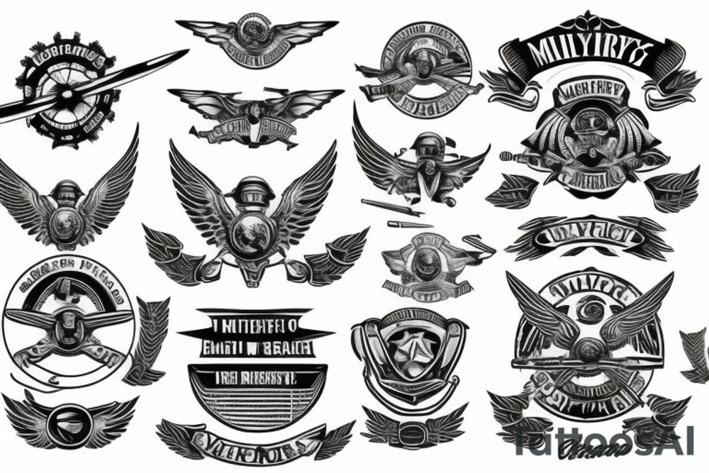 Military helicopter tattoo idea
