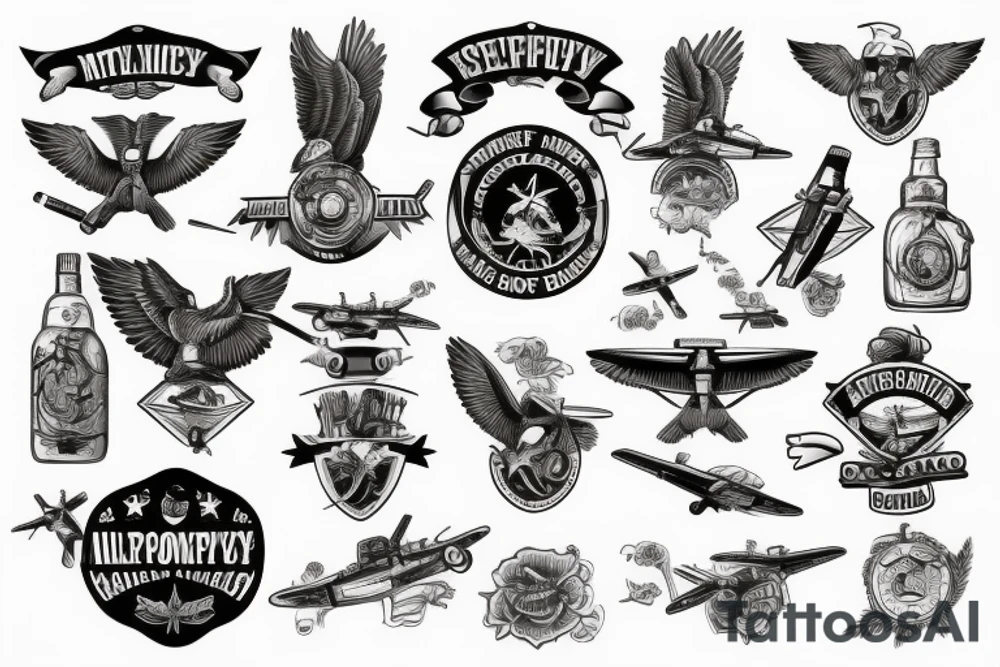Military helicopter tattoo idea