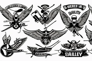 Military helicopter tattoo idea