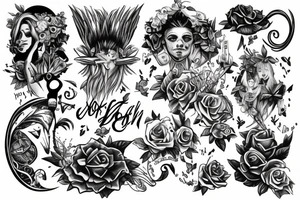 Noah born 25th October 2015 tattoo idea