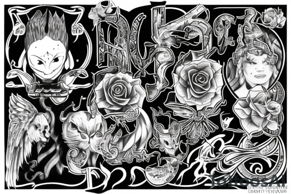 Noah born 25th October 2015 tattoo idea