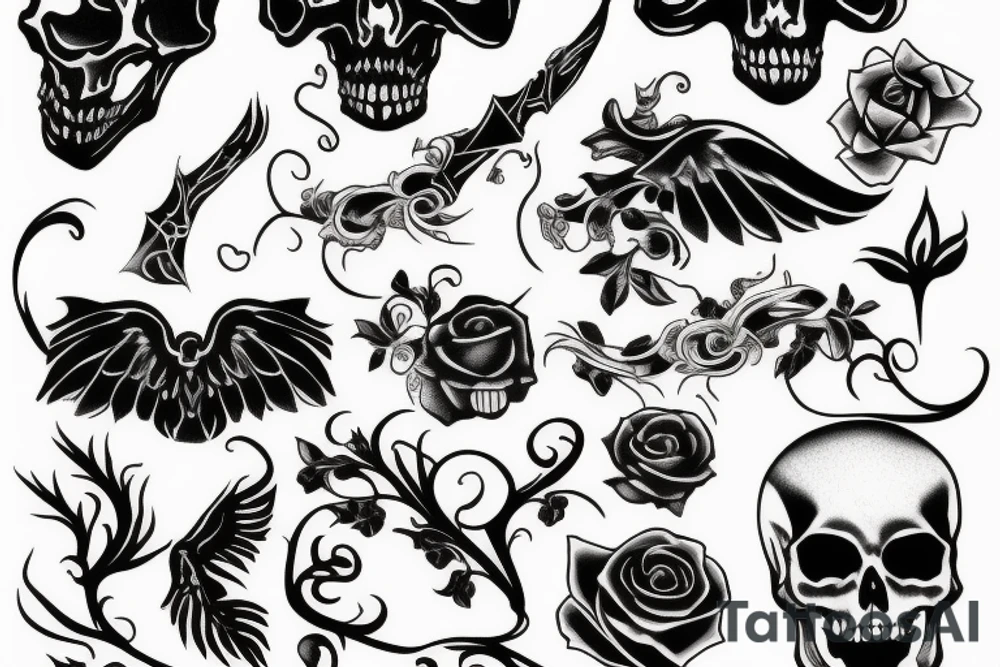 Death tattoo idea