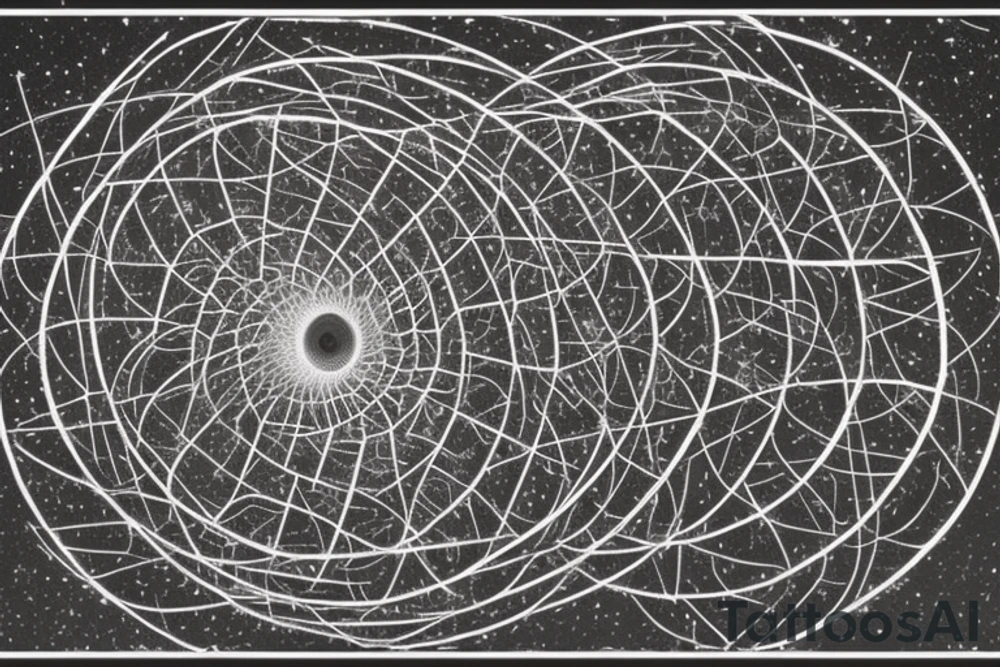 At its core, the framework of the design embraces the profound beauty of the Fibonacci sequence and the Tree of Life, creating a mesmerizing visual representation of growth, balance, and interconnectedness.

Nestled within this intricate framework, the astrology symbol for Cancer, a celestial constellation portraying the Cancer zodiac sign is delicately etched into the framework, incorporate the sequence of angel numbers 222, 333, 444, and 555. the yin yang symbol, derived from ancient Chinese philosophy,  Include this in the design tattoo idea
