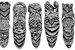 wood in nightsleeve tattoo idea