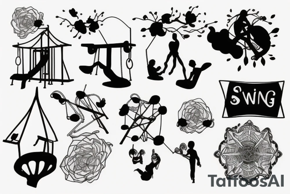 swing set tattoo idea