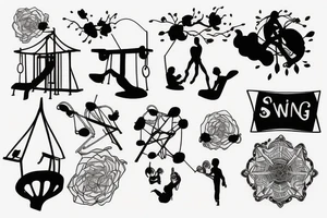 swing set tattoo idea