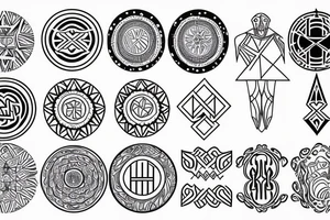 Christian Crosses, Geometric, Circle of Life, Back Tattoo tattoo idea