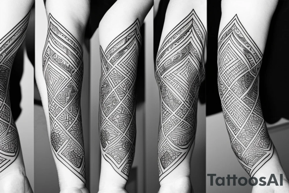 Arm sleeve tattoo idea