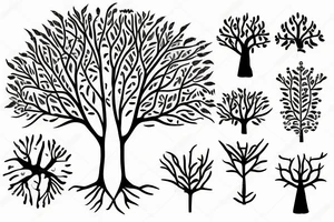 Arm sleeve tree of life tattoo idea