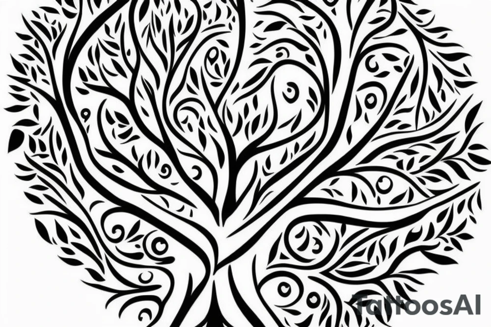 Tree of life tattoo idea