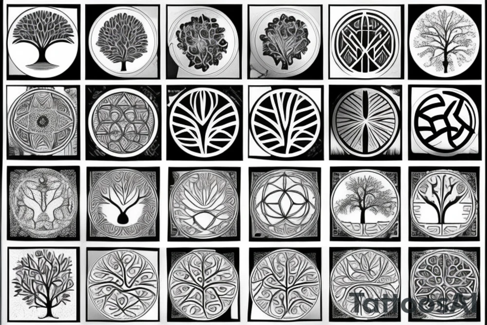 Tree of life tattoo idea
