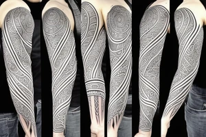 Third eye sleeve tattoo idea