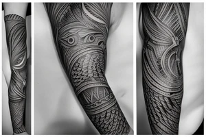Cardinal sleeve tattoo idea