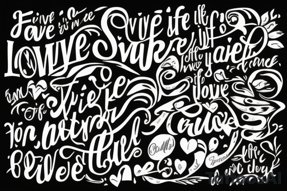 Even though this life this love is brief I've got some people who Carry me tattoo idea