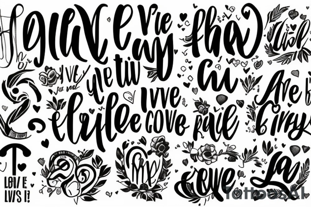 Even though this life this love is brief I've got some people who Carry me tattoo idea