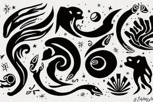 Aries constellation tattoo idea