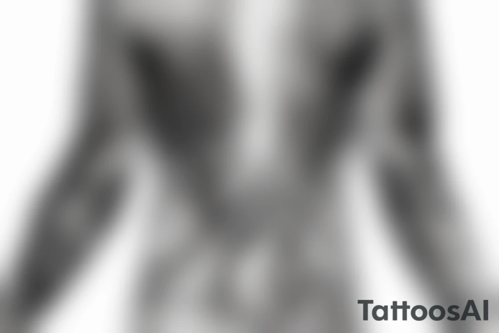 Dead forest with path sleeve tattoo idea