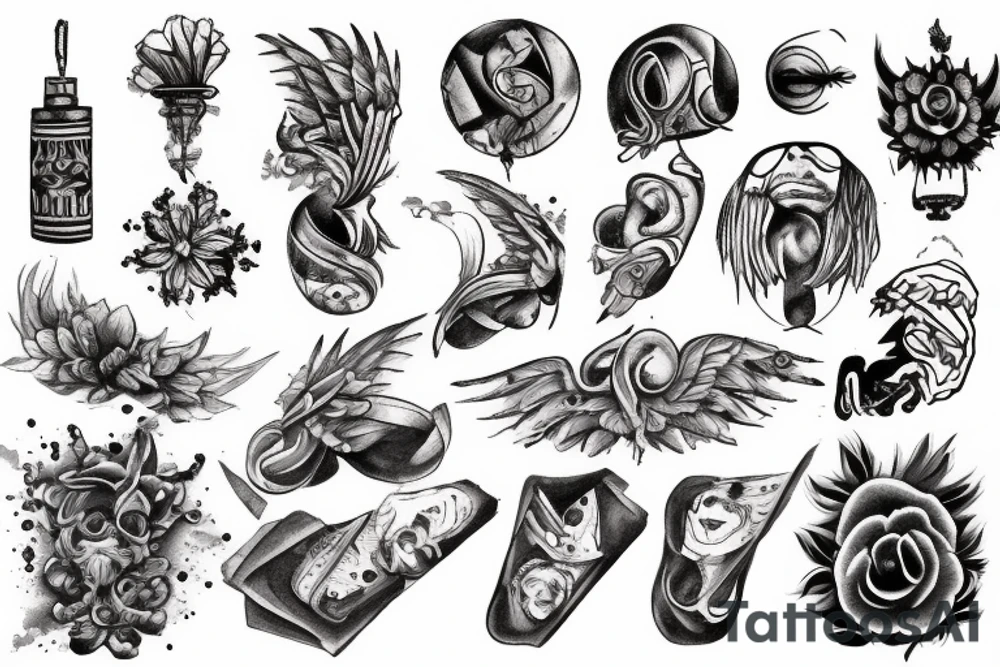 God Creating David tattoo idea