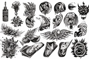 God Creating David tattoo idea