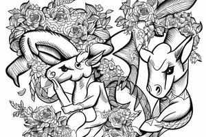 Two strong mules working tirelessly as a team to accomplish a goal. Less shading and more line work tattoo idea