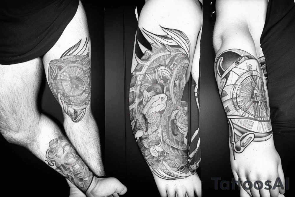 Two strong mules working tirelessly as a team to accomplish a goal. The mules will be facing in the same direction.  Less shading and more line work tattoo idea