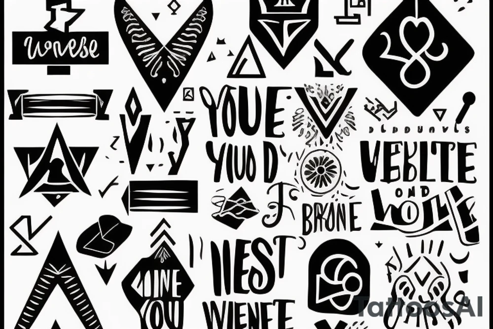Whatever you did for one of the least of these brothers and sisters of mine, you did for me tattoo idea