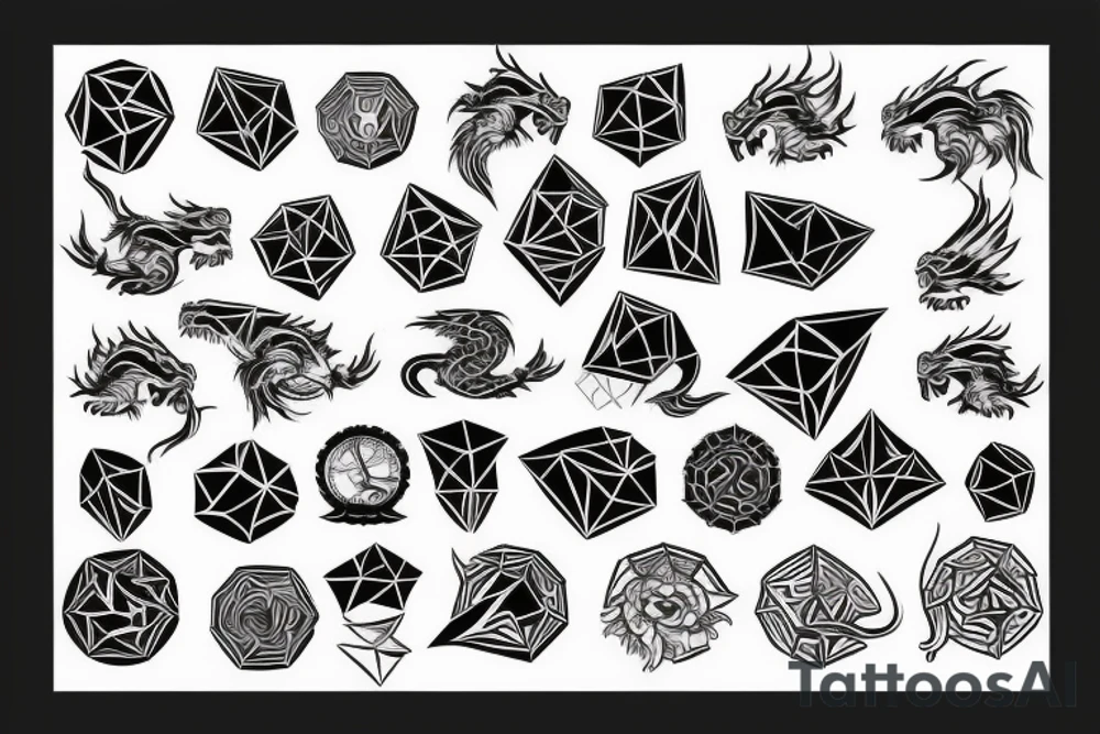 dragon tattoo idea