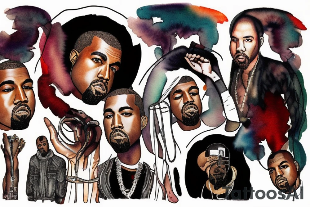 Kanye West album cover for Donda tattoo idea