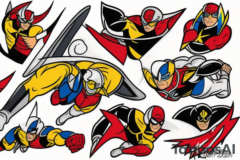 Captain Falcon tattoo idea
