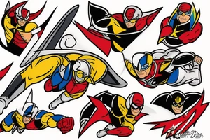Captain Falcon tattoo idea