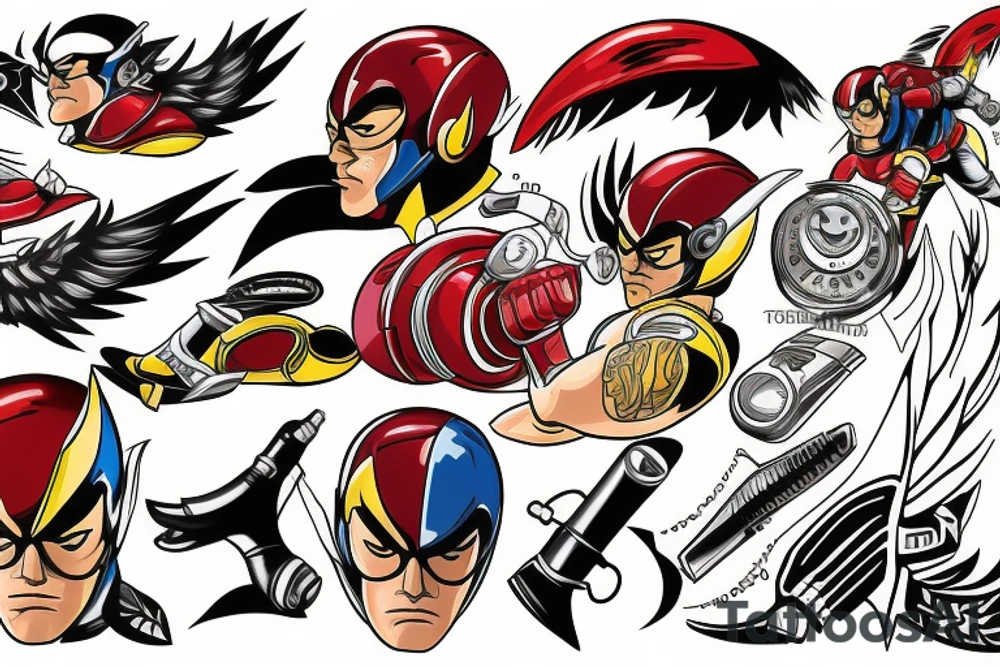 Captain Falcon tattoo idea