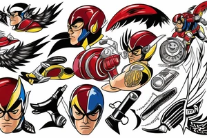 Captain Falcon tattoo idea