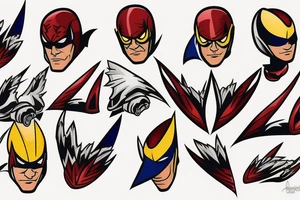 Captain Falcon tattoo idea