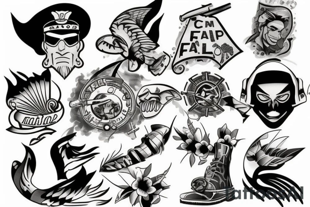 Captain Falco tattoo idea