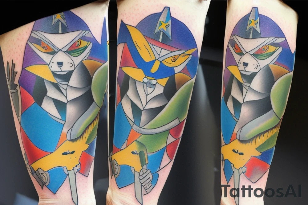 Captain Falco from Star Fox tattoo idea