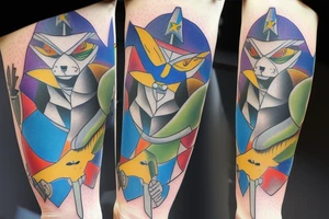 Captain Falco from Star Fox tattoo idea