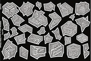 cubes tattoo idea