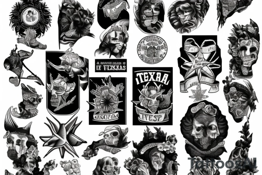 State of texas tattoo idea